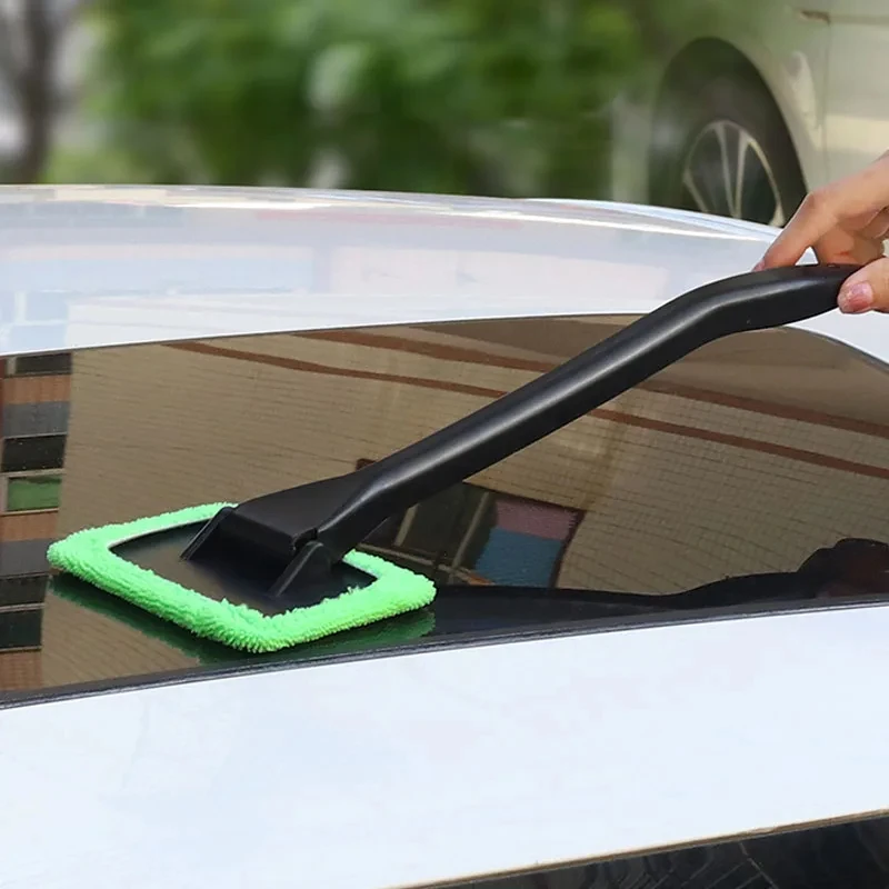 Interior Detailing Kit - Car Window Cleaner Brush Kit Windshield