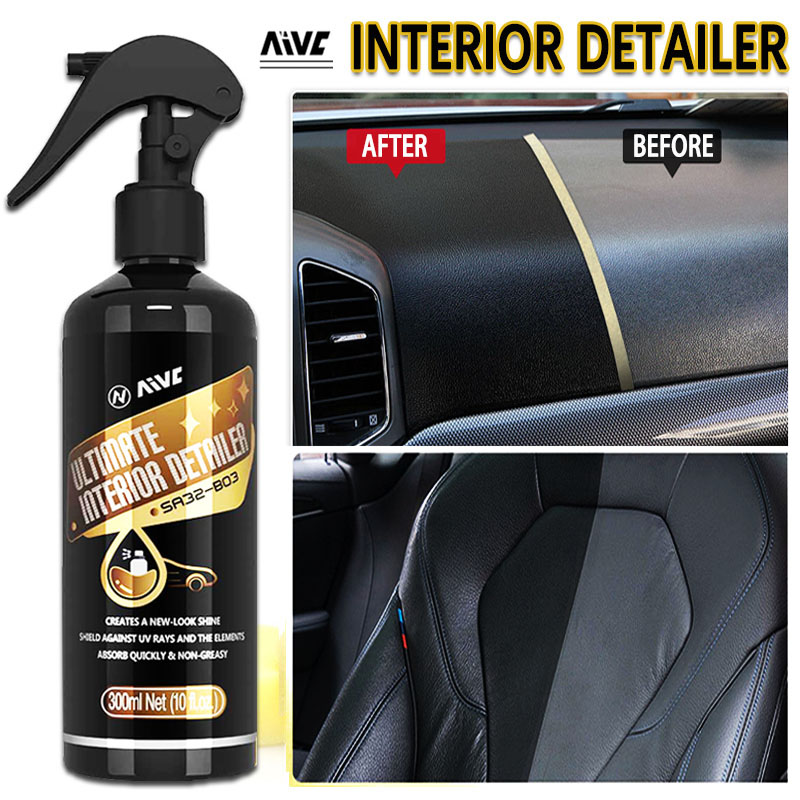 Leather Cleaner Interior - Car Plastic Restorer, Interior Detailing Coating,