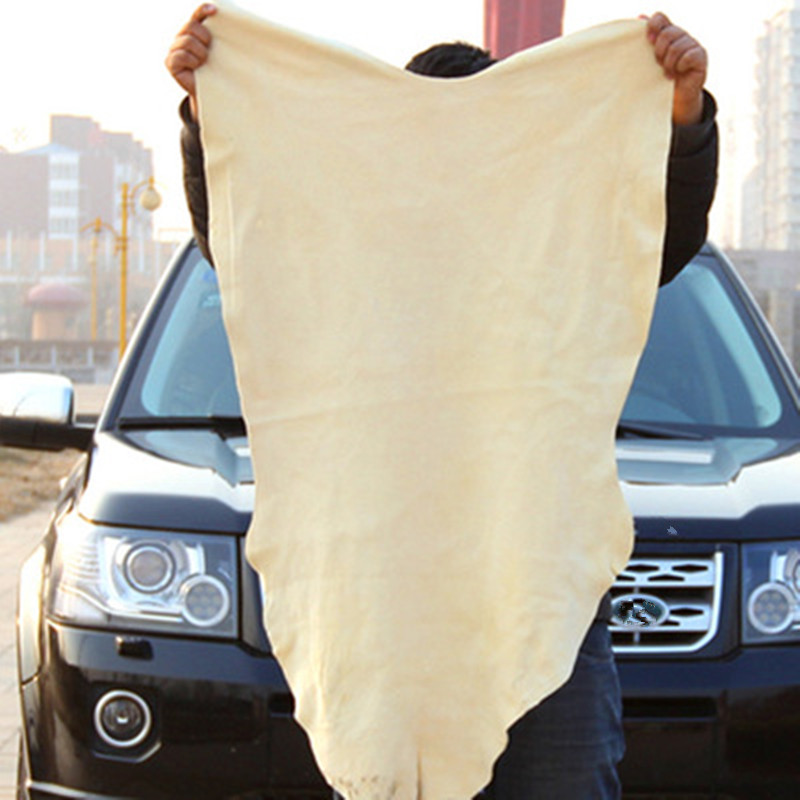 Interior Detailing Kit - Natural Chamois Leather Car Washing Towels