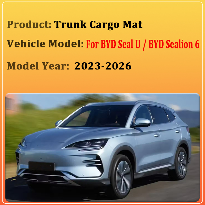 Car Rear Trunk Mats For BYD Se - Leather Cleaner Interior ulasan dan harga