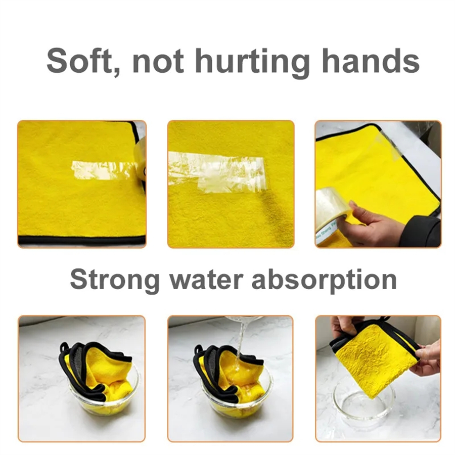 1/2/6pcs Microfiber Cleaning T - Interior Detailing Kit ulasan dan harga