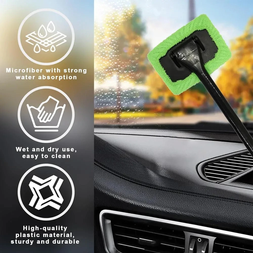 Car Window Cleaner Brush Kit W - Interior Detailing Kit ulasan dan harga