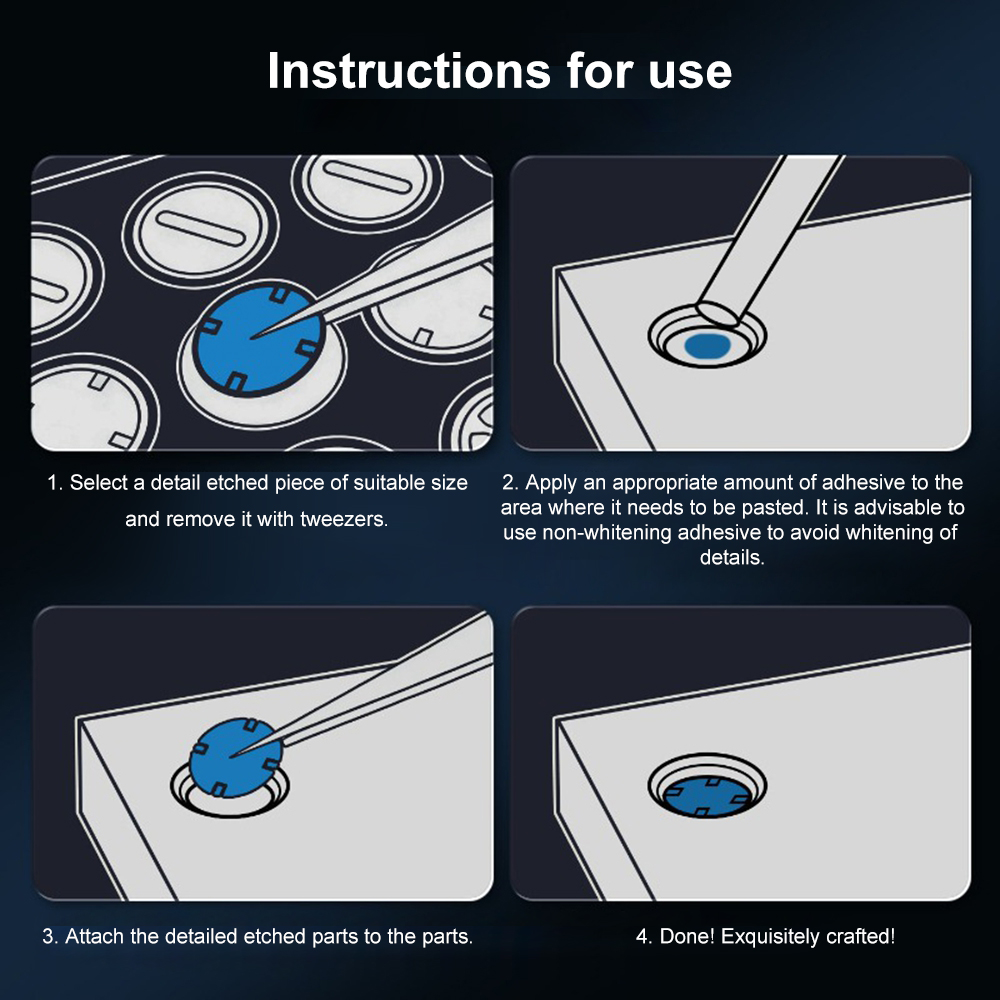 Photo Etch Sheet Model Upgrade - Interior Detailing Kit ulasan dan harga