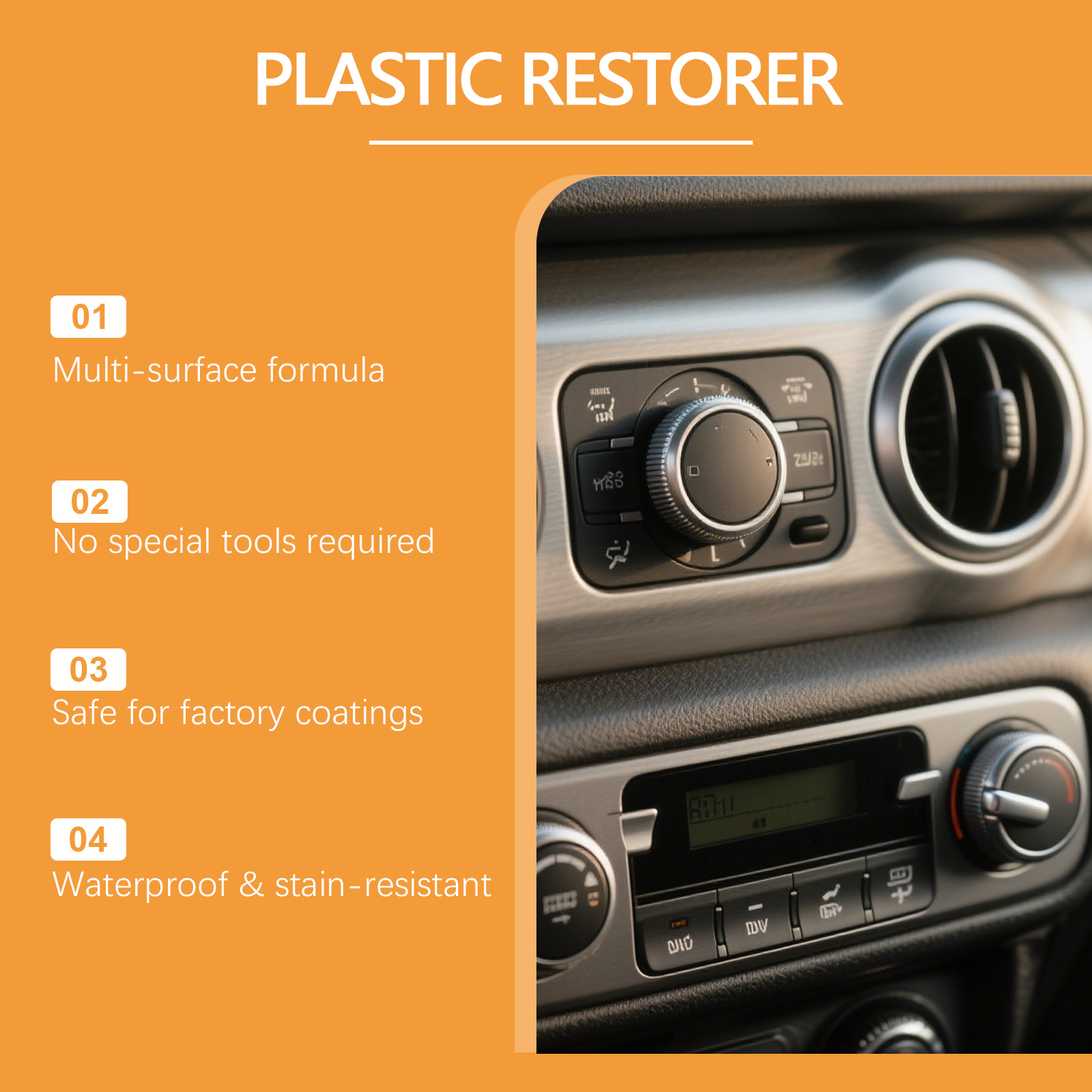 Automotive Plastic Restorer Pa - Trim Restorer Plastic ulasan dan harga