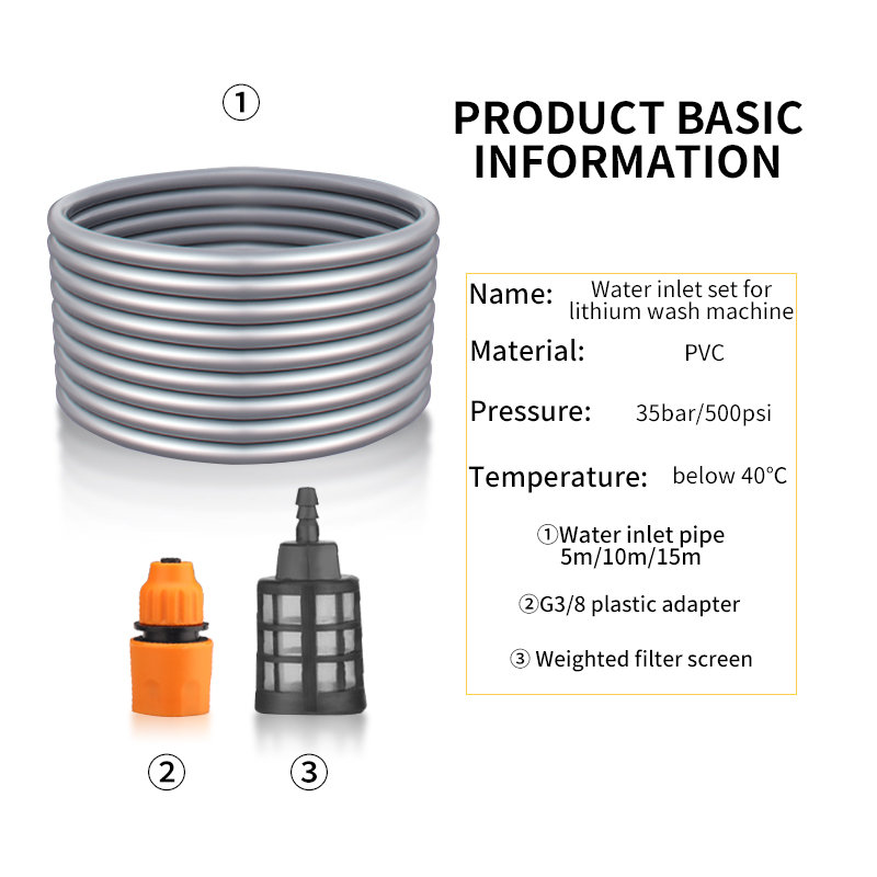G3/8 Water Inlet Pipe Set For  - Car Shampoo Ph ulasan dan harga