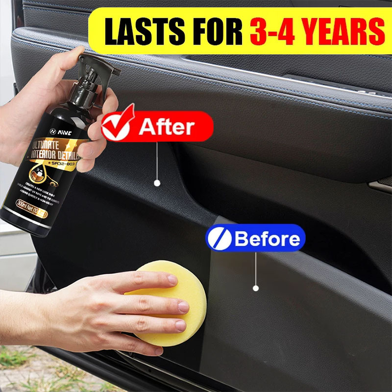 Car Plastic Restorer, Interior - Leather Cleaner Interior ulasan dan harga