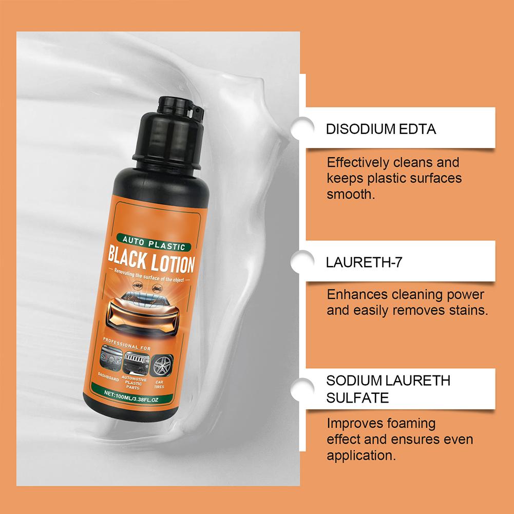 Auto Plastic Restorer Kit 3-in - Trim Restorer Plastic ulasan dan harga