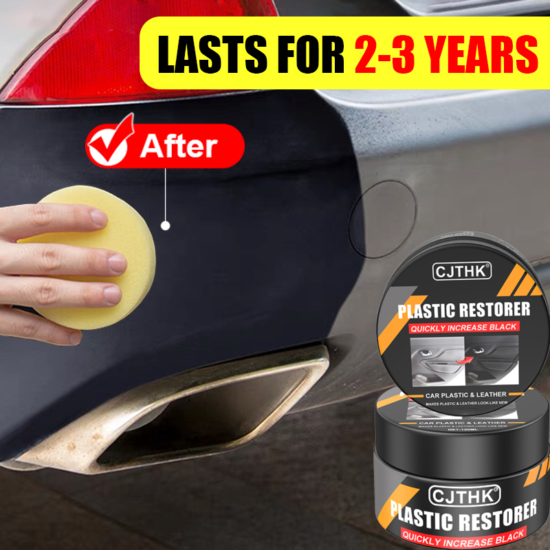 Car Plastic Restorer Back To B - Leather Cleaner Interior ulasan dan harga