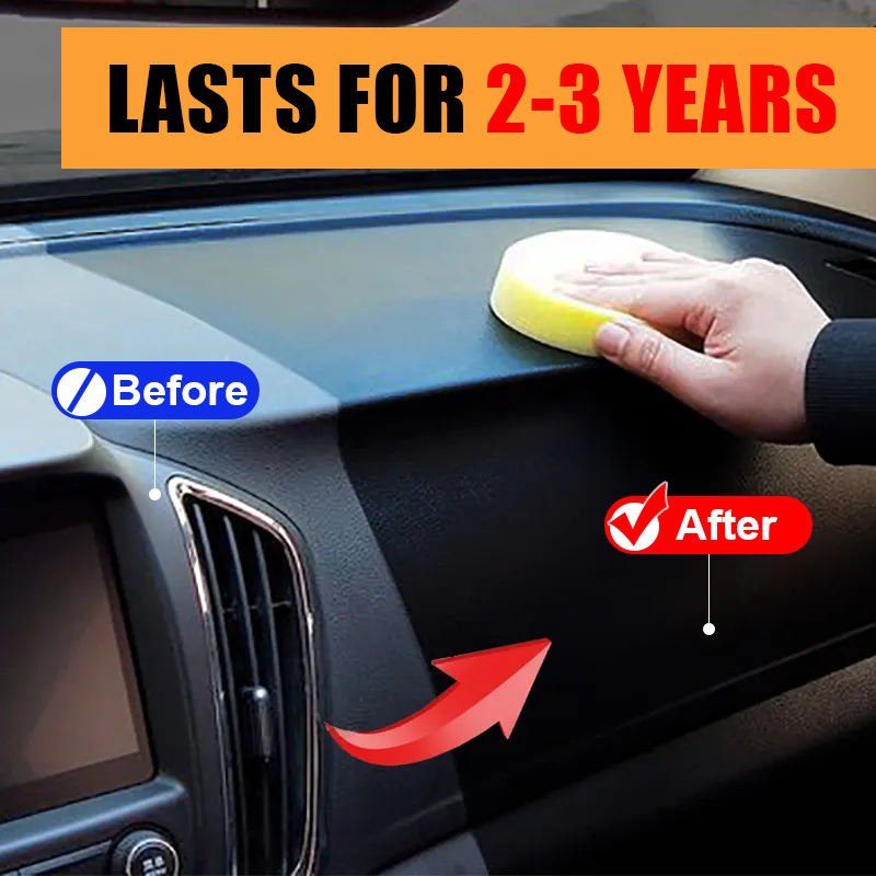 Car Plastic Restorer Back To B - Leather Cleaner Interior ulasan dan harga
