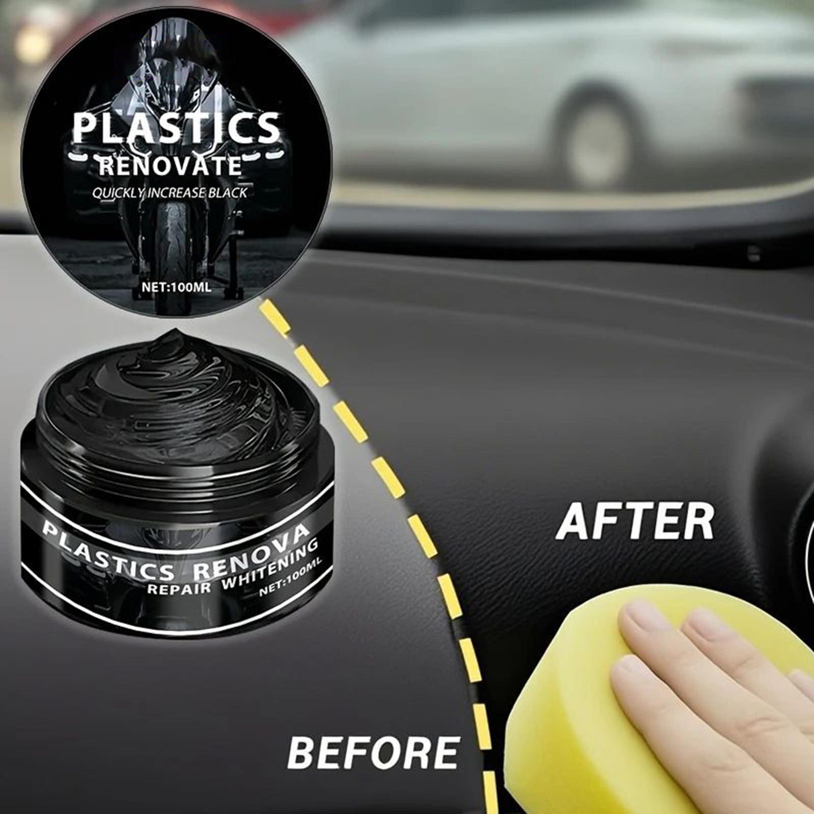 Universal Car Motorcycle Renov - Trim Restorer Plastic ulasan dan harga