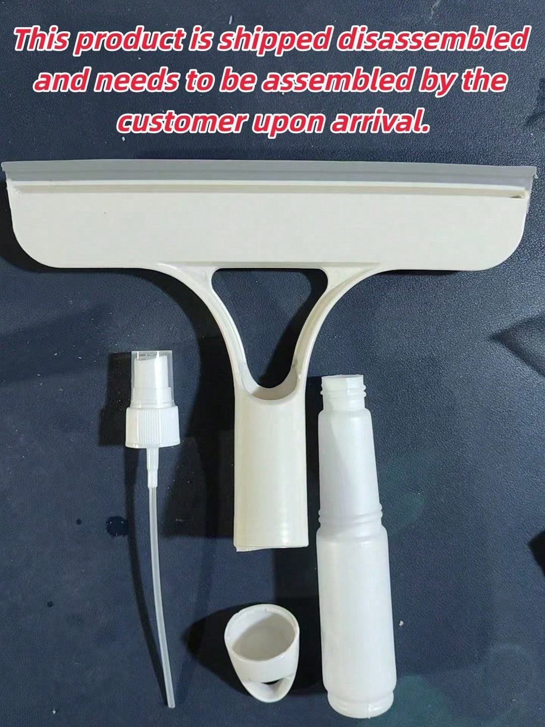 3 in 1 Glass Squeegee with Spr - Glass Cleaner Streak ulasan dan harga