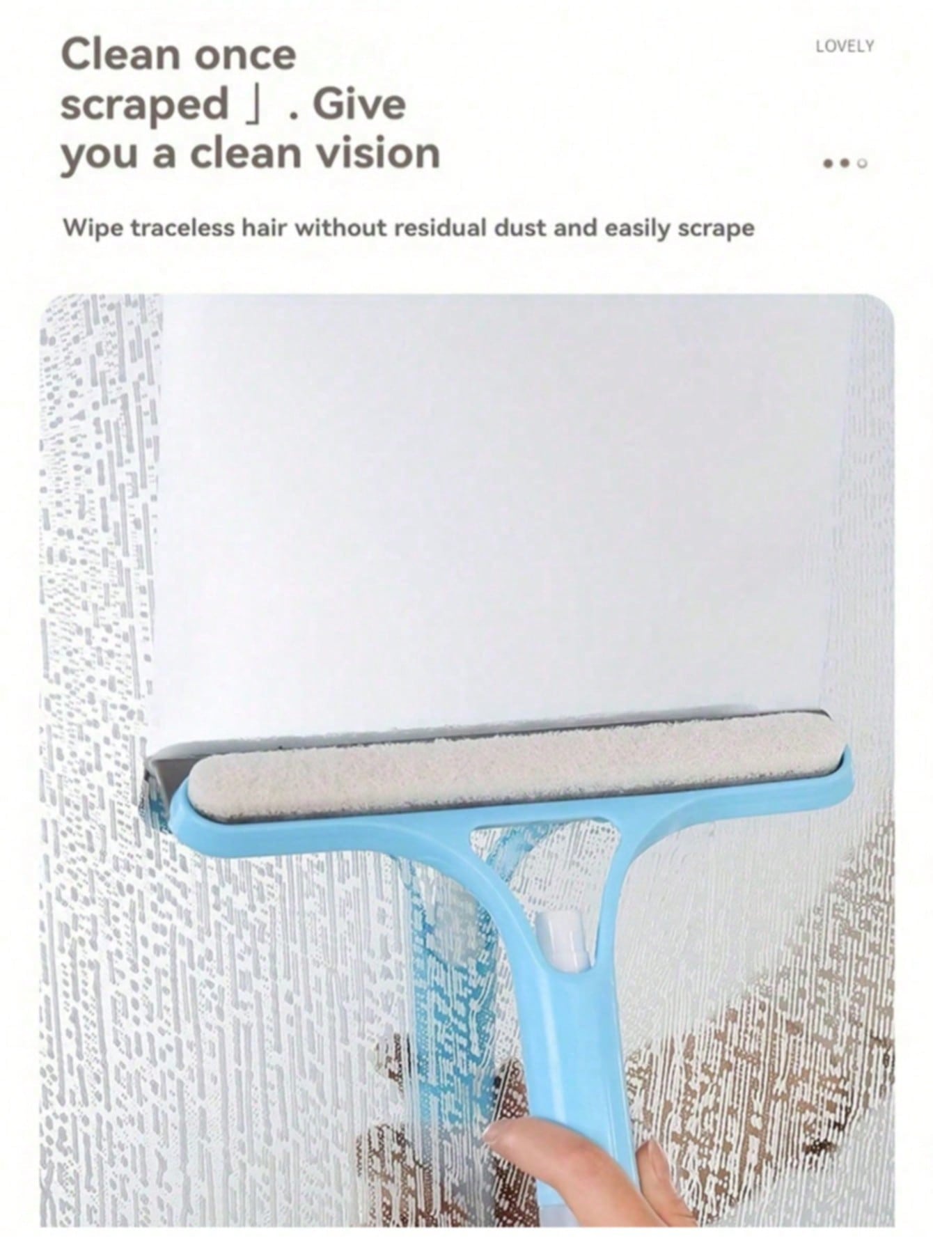 3 in 1 Glass Squeegee with Spr - Glass Cleaner Streak ulasan dan harga